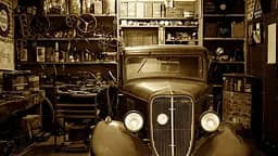 Дерев'яний фігурний пазл Car, Garage, А1, Картонна коробка 500+ елементів