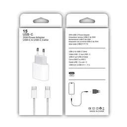 Зарядний пристрій блок + кабель Samsung EP-TA220 (35W) + кабель PD to Type-C білий - мініатюра 5