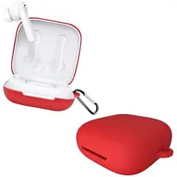 Чохол-накладка DK Silicone Candy Friendly з карабіном для Oppo Enco W51 (red)