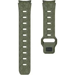 Ремінець силіконовий Samsung Galaxy Watch 4 5 6 7 BeWatch Хакі (0140308)