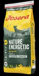 Беззерновий сухий корм для активних собак Josera Nature Energetic Adult, з м'ясом птиці, 0,9 кг