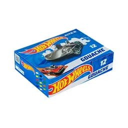 Гуашеві фарби Kite Hot Wheels 12 кольорів, 20 мл (HW23-063) - мініатюра 3