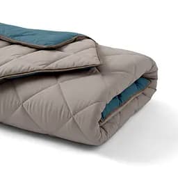Покривало стьобане двостороннє Cosas Ocean Sand 110х140 см (Blanket_68Sky_84Quartz_kt_15Espresso_110x140) - мініатюра 6