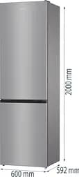 Холодильник Gorenje (NRK6202ES4) - мініатюра 6