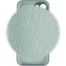 Чохол Silicone Case Full Camera Protective AA Apple iPhone 13 6.1" Зелений / Pine green - мініатюра 3