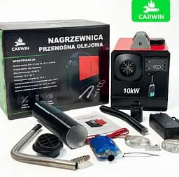 Обігрівач Webasto автономний дизельний CARWIN 10 кВт (12В24В220В) з LCD-дисплеєм та пультом ДК - мініатюра 10