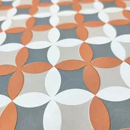 Самоклеюча плівка Sticker Wall SW-00001220 Помаранчеві квіти 0,45х10м - мініатюра 2