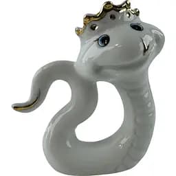 Змія порцелянова "Королівська Змія" 8,5х8х3,8 см