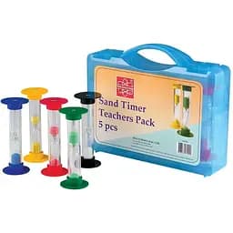 Набір пісочних годинників Edu-Toys для вчителя 5 шт. (GM194)