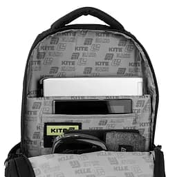 Рюкзак для старшої школи Kite Education teens 2578L Fearless Чорний (K26-2578L) - мініатюра 14