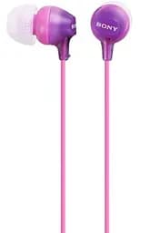 Наушники Sony MDR-EX15LP In-ear Purple (MDREX15LPV.AE)