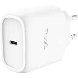 Зарядний пристрій мережевий Trust Maxo 45Вт, GaN, USB-C PD/PPS, білий