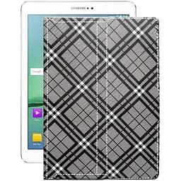 Чехол StatusCASE из экокожи для планшета Samsung Galaxy Tab S2 9.7 2016 (T819) Клеточки