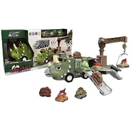 Парковка SJ 691 A-1 (24) з інерційним механізмом, підйомним краном, 3 машинками, 10 мелодіями