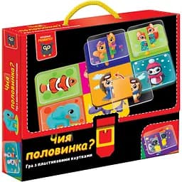 Гра розвиваюча Vladi Toys Чия половинка? укр. мова (VT1302-30)