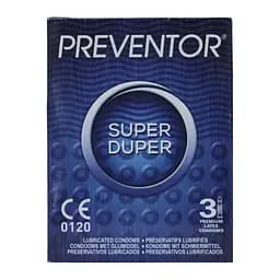 Презервативи Preventor Super Duper ваніль 3 шт