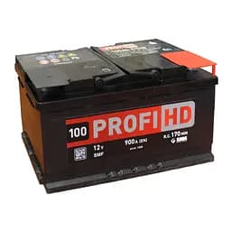 Автомобильный аккумулятор SADA PROFI HD SMF 6СТ-100 (-/+) Евро, 12В 100Ач 900А