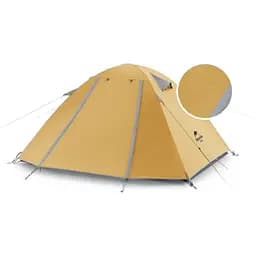 Чотиримісний намет Naturehike P-Series NH18Z044-P 210T/65D (Жовтий) - мініатюра 2
