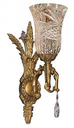 Бра Brille BCL-182W/1 настінне накладне кришталеве