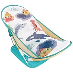 Складной шезлонг для купания грудных детей Tiibaby 0–3 месяцев с мягким подголовником и регулируемой спинкой