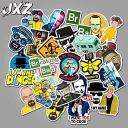 Стікерпак GeekLand Breaking Bad 50 штук - мініатюра 2