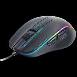 Миша REAL-EL RM-747 RGB Black (EL123200028) - мініатюра 1