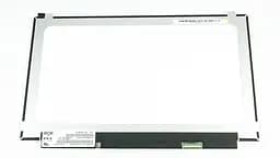 Матриця 15.6 NV156QUM-N43 3840х2160, 40pineDP, IPS, 300cd/m2, кольоропередача: 100%RGB, LED, SLIM горизонтальні вушки, матова, роз'єм праворуч знизу для ноутбука - мініатюра 2