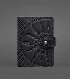 Женская кожаная обложка для паспорта 3.0 Инди синяя