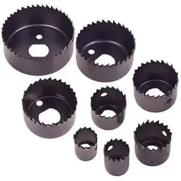 Набор корончатых фрез по дереву Alloid Building Tools 11 шт. (HS-1964)