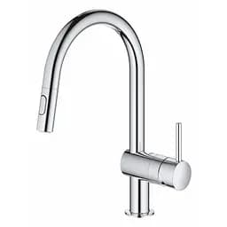 Змішувач для кухні з висувним виливом Grohe Minta 32321002 Хром - мініатюра 4