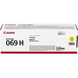 Картридж Canon 069H MF752Cdw/MF754Cdw/LBP673Cdw Yellow 5500 стор. teh0015537