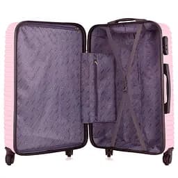 Валіза Semi Line 24 дюйми (M) дюйми (M) Pink Cream (T5573-4) - мініатюра 2