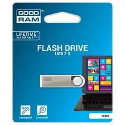 Флеш-накопичувач GoodRam USB 64GB UUN2 (Unity) Silver (UUN2-0640S0R11) - мініатюра 3