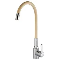 Змішувач для кухні Domino Ellipse DCC-203L-BEIGE бежевий (24613) - мініатюра 2