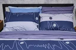 Набор наволочек Moon&Star Бязь Gold Люкс Cardio 70х70 см 2 шт