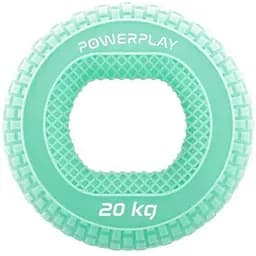 Еспандер кістьовий PowerPlay силіконовий PP-4333 Hand Grip Medium 20 кг Зелений (PP_4333_Green_20kg)
