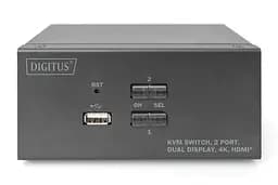 Комутатор Desktop HDMA KVM, 2 Port, Dual Display, 4K Digitus teh0018277 - мініатюра 4