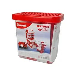 Конструктор Вертоліт Doloni 013888/08 в пластиковому боксі 117 деталей - мініатюра 2