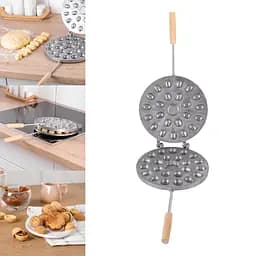 Велика горішниця форма для випікання горішків зі згущеним молоком (23 горіхи) + квітка, Ласунка 83564