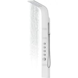 Душова панель Corsan Kaskada white LED A014MWHLED, Білий