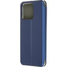 Чохол-книжка Toto Book Rounded Leather Case Xiaomi Redmi 10C Navy Blue - мініатюра 2
