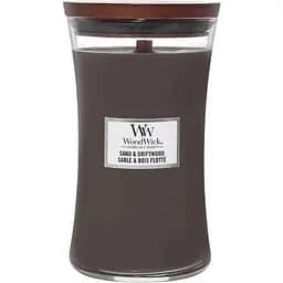 Свічка Woodwick Sand & Driftwood Large Пісок і коряги 609 г (93378E)