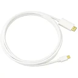 Кабель Mini DisplayPort - HDMI M/M 1.8м белый