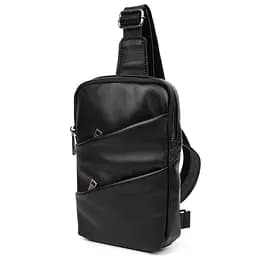 Кожаный рюкзак слинг рюкзак на одну шлейку TARWA 27.5х18х4 см sum0028231