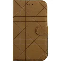 Чохол-книжка Toto Book Silicone Slide Universal Cover 6.5" (№3) Brown