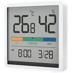 Метеостанція Xiaomi Miiiw Temperature Humidity Clock White S210 (MW22S06)