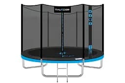 Батут із внутрішньою сіткою THUNDER OUTSIDE PRO 8FT 244 см Black/Blue