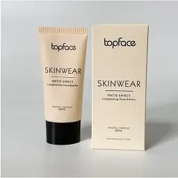 Тональний крем TopFace Skinwear Matte Effect Longlasting Foundation PT468 відтінок 01, 30 мл - мініатюра 4