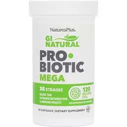 Пробиотики Nature's Plus Probiotic Mega 120 млрд КОЭ 30 капсул