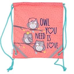 Сумка для взуття Yes SB-10 Owls, персикова (559133)